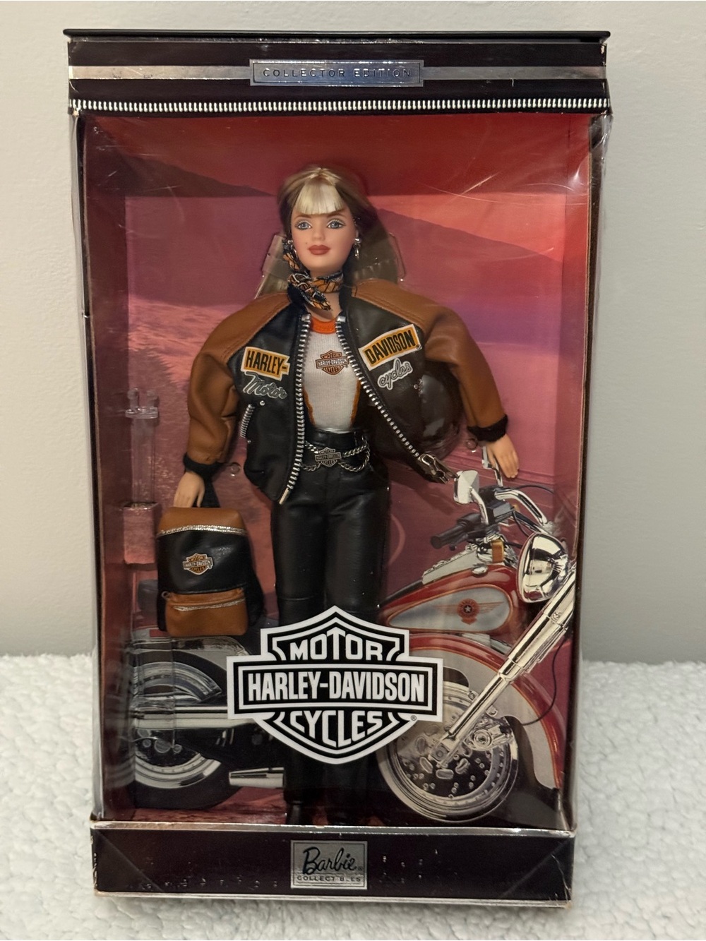 Barbie 1999 Harley-Davidson Collector Edition 4th in series doll by Mattel